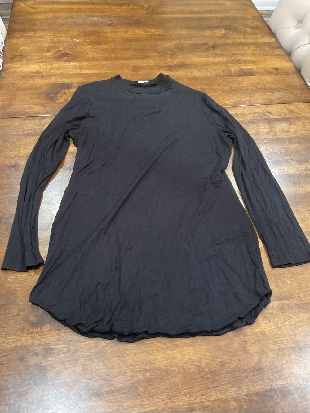 Fashion Nova Black Long Sleeve Dress
